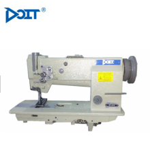 DT 4420 personalizado compuesto de alimentación cama plana doble aguja resistente bolsas de cuero que hace la máquina de coser industrial